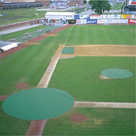 HANDSON U-Lite Field Cover-26 ft. Circ Home Plate HA1685565